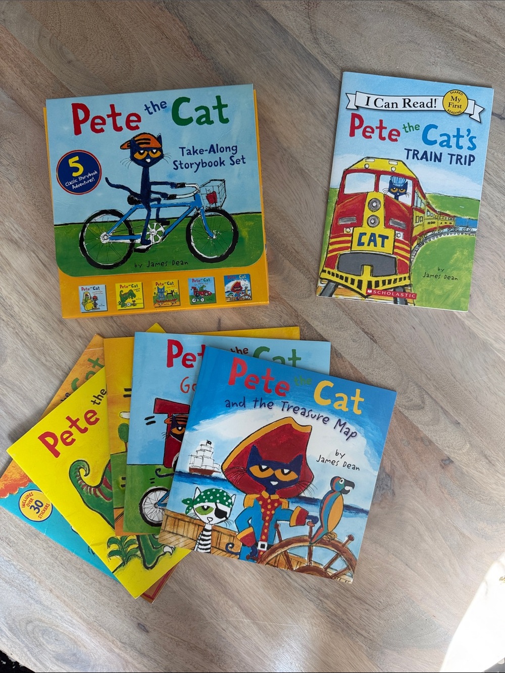 Scholastic Pete the Cat Kids Book Set